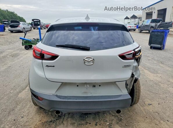 JM1DKDB72H0150233 2017 MAZDA CX-3 Silver Widok z tyłu