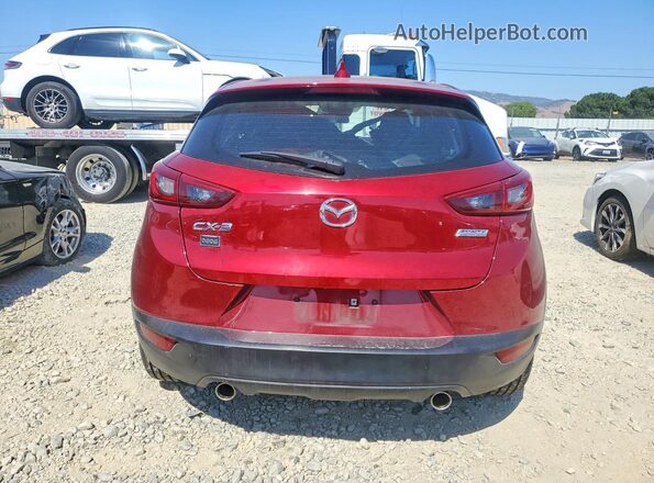 JM1DKDB72K0442505 2019 MAZDA CX-3 Красный Вид сзади