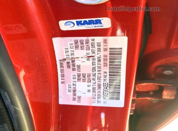 JM1DKDB72K0442505 2019 MAZDA CX-3 Красный Панорамный вид салона 360°