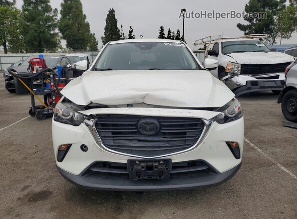 JM1DKDB72K0443668 2019 MAZDA CX-3 White Widok z przodu