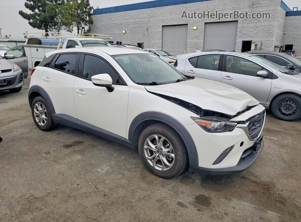 JM1DKDB72K0443668 2019 MAZDA CX-3 White Przód prawy