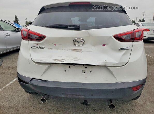 JM1DKDB72K0443668 2019 MAZDA CX-3 White Widok z tyłu