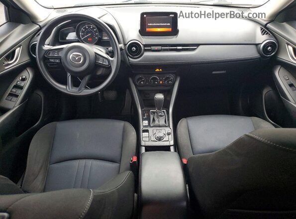 JM1DKDB72K0443668 2019 MAZDA CX-3 White Widok deski rozdzielczej