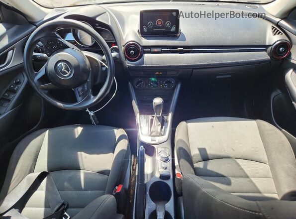 JM1DKDB76H0159615 2017 MAZDA CX-3 Gray Vista del salpicadero