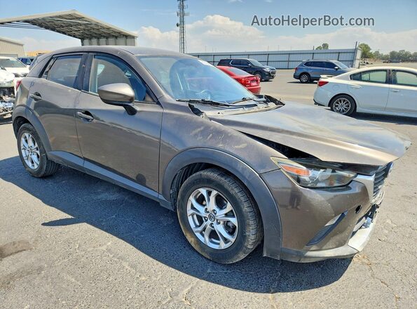 JM1DKDB76H0159615 2017 MAZDA CX-3 Gray Delantero derecho