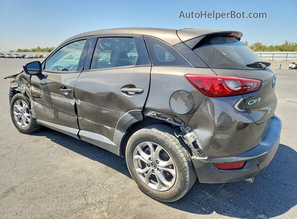 JM1DKDB76H0159615 2017 MAZDA CX-3 Gray Trasero izquierdo
