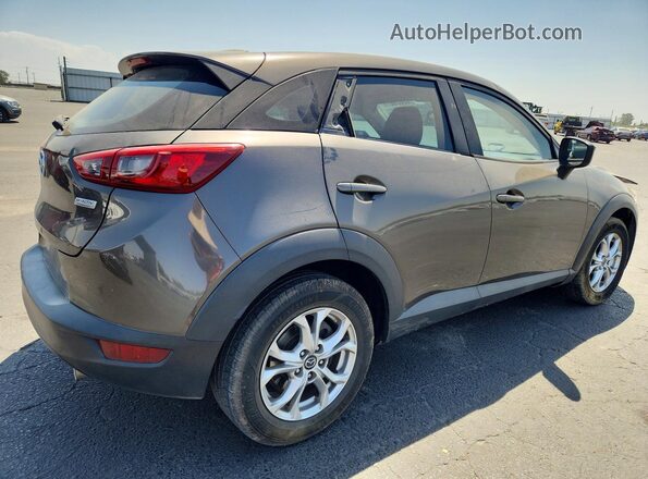 JM1DKDB76H0159615 2017 MAZDA CX-3 Gray Trasero derecho