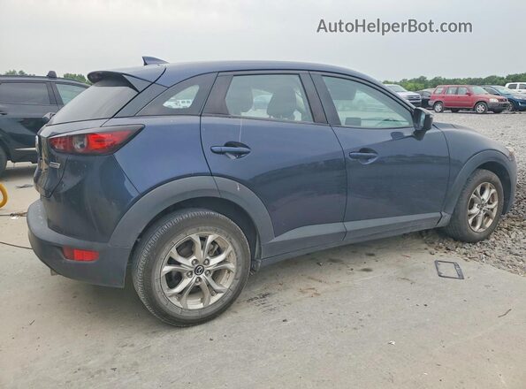 JM1DKDB76L1470352 2020 MAZDA CX-3 Blue Tył prawy