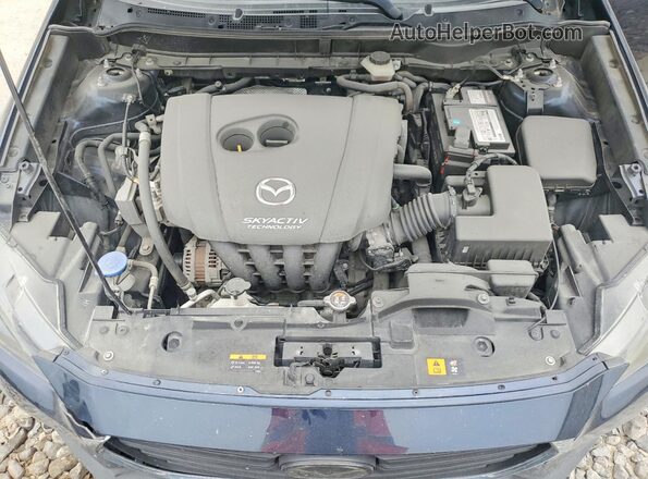 JM1DKDB76L1470352 2020 MAZDA CX-3 Blue Widok wnętrza z tyłu