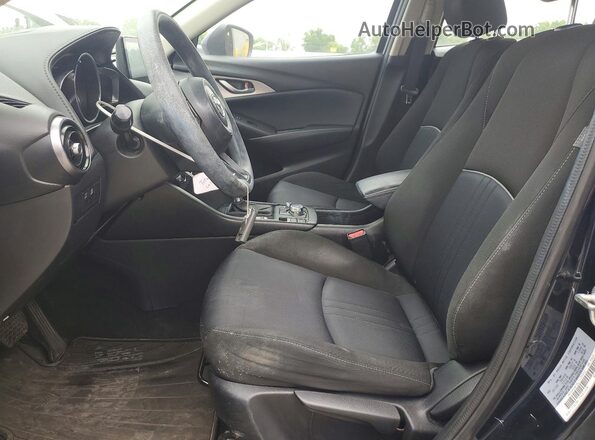 JM1DKDB76L1470352 2020 MAZDA CX-3 Blue Widok wnętrza z przodu