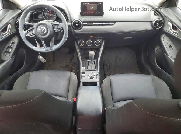 JM1DKDB76L1470352 2020 MAZDA CX-3 Blue Widok deski rozdzielczej