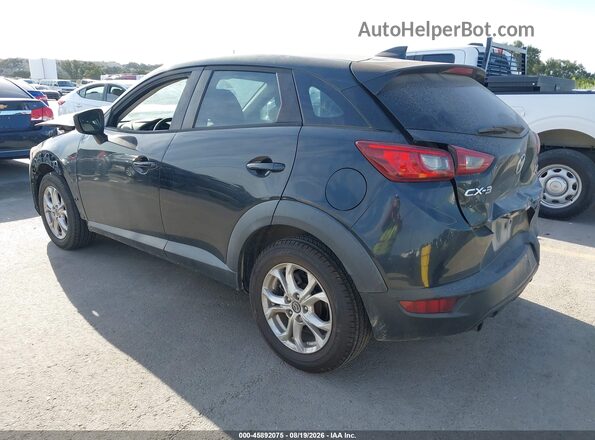 JM1DKDB77G0137024 2016 MAZDA CX-3 Black უკანა მარცხენა