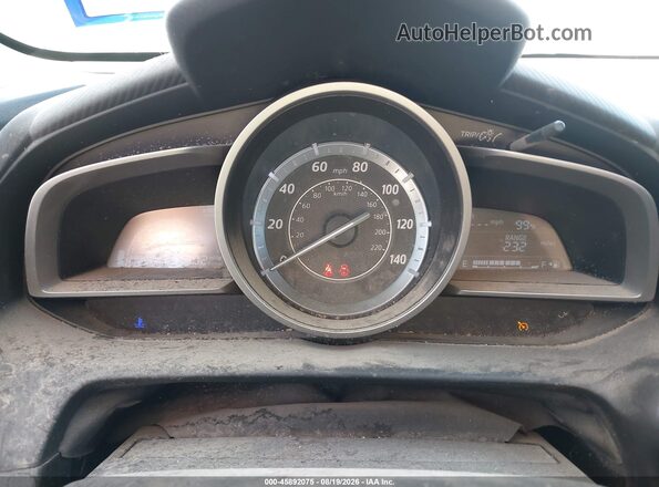 JM1DKDB77G0137024 2016 MAZDA CX-3 Black უკანა სავარძლების ხედი