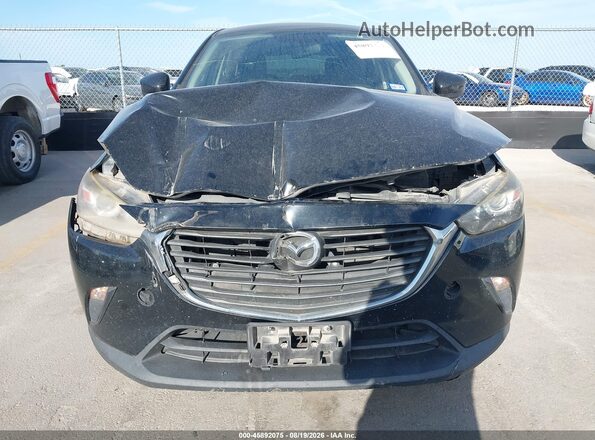 JM1DKDB77G0137024 2016 MAZDA CX-3 Black წინა ხედი