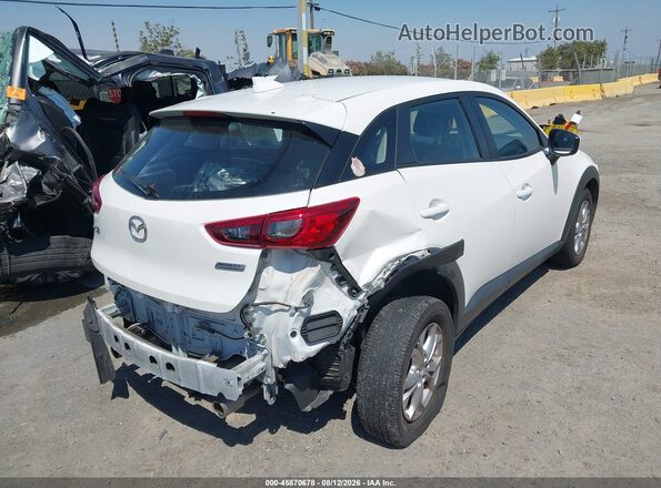 JM1DKDB78J0331567 2018 MAZDA CX-3 White Tył prawy
