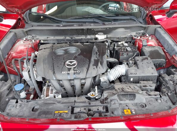 JM1DKDB78M1502820 2021 MAZDA CX-3 Red Vista trasera