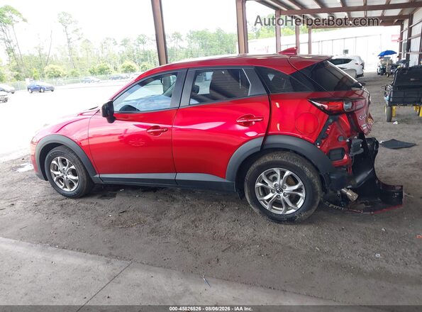 JM1DKDB78M1502820 2021 MAZDA CX-3 Red Vista interior de 360 grados