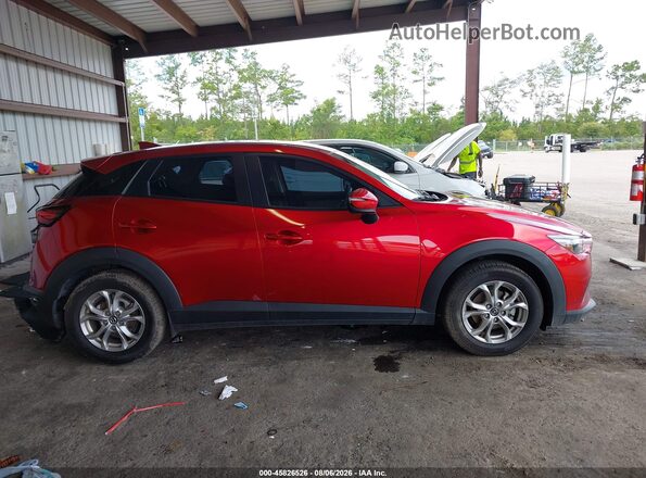 JM1DKDB78M1502820 2021 MAZDA CX-3 Red Vista interior trasera