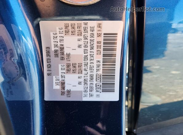 JM1DKDB7XJ0308081 2018 MAZDA CX-3 Blue VIN კოდის სტიკერის ხედი