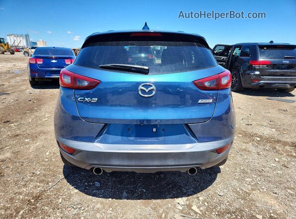 JM1DKDB7XJ0308081 2018 MAZDA CX-3 Blue უკანა ხედი