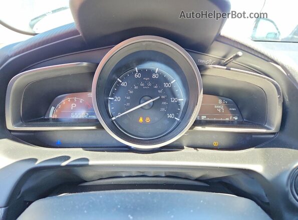 JM1DKDB7XJ0308081 2018 MAZDA CX-3 Blue ხელსაწყოთა პანელის ხედი