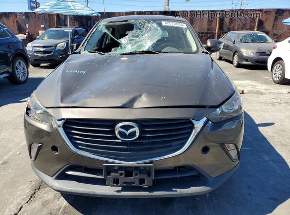 JM1DKDC71H0150562 2017 MAZDA CX-3 Gray Вид спереду