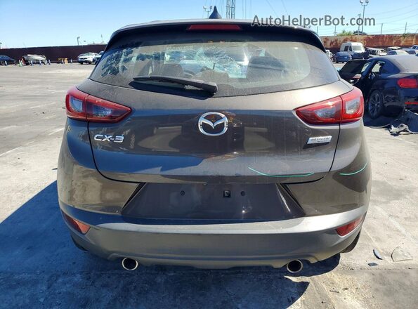 JM1DKDC71H0150562 2017 MAZDA CX-3 Gray Вид ззаду