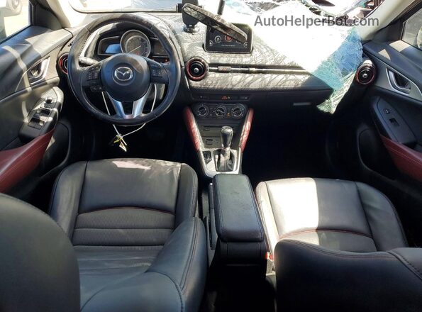JM1DKDC71H0150562 2017 MAZDA CX-3 Gray Вид панелі приладів