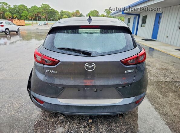 JM1DKDC72H0159139 2017 MAZDA CX-3 Gray უკანა ხედი