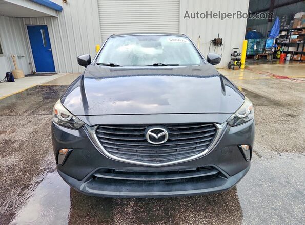 JM1DKDC72H0159139 2017 MAZDA CX-3 Gray წინა ხედი