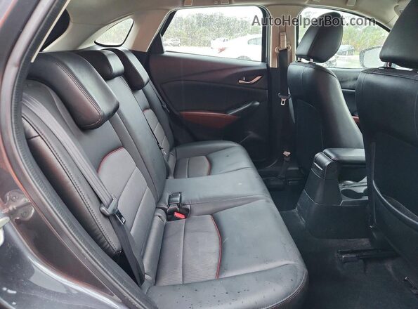 JM1DKDC72H0159139 2017 MAZDA CX-3 Gray უკანა სავარძლების ხედი