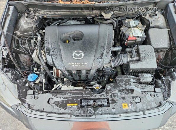 JM1DKDC72H0159139 2017 MAZDA CX-3 Gray უკანა სალონის ხედი