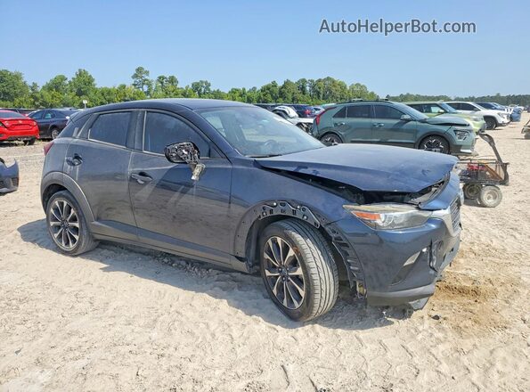JM1DKDC74K0411884 2019 MAZDA CX-3 Blue Przód prawy