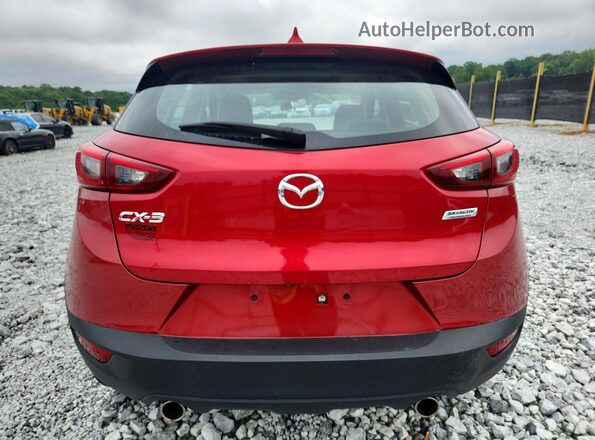 JM1DKDC75G0130877 2016 MAZDA CX-3 Red Vista trasera