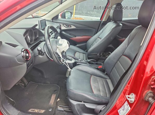 JM1DKDC75G0130877 2016 MAZDA CX-3 Red Vista interior delantera