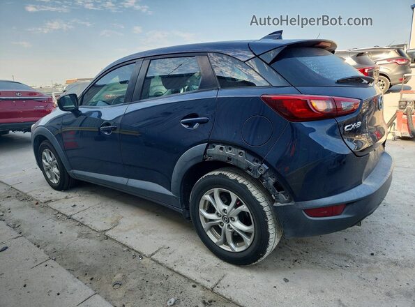 JM1DKDC75G0139367 2016 MAZDA CX-3 Blue Հետևի ձախ