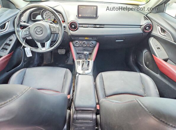 JM1DKDC75G0139367 2016 MAZDA CX-3 Blue Առջևի վահանակի տեսք