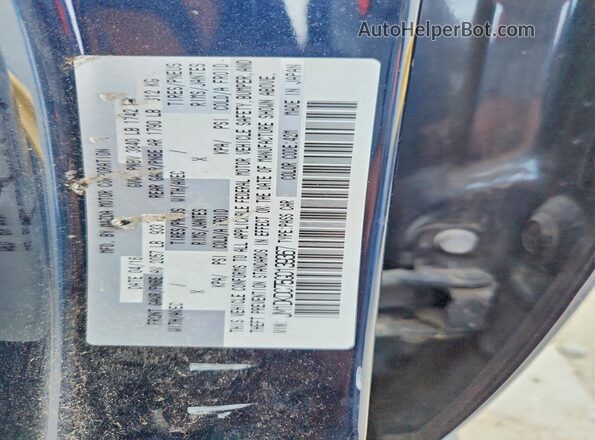 JM1DKDC75G0139367 2016 MAZDA CX-3 Blue VIN կոդի պիտակի տեսք