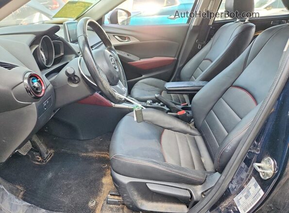 JM1DKDC75G0139367 2016 MAZDA CX-3 Blue Սալոնի դիմացի տեսք