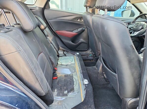 JM1DKDC75G0139367 2016 MAZDA CX-3 Blue Հետևի նստատեղերի տեսք