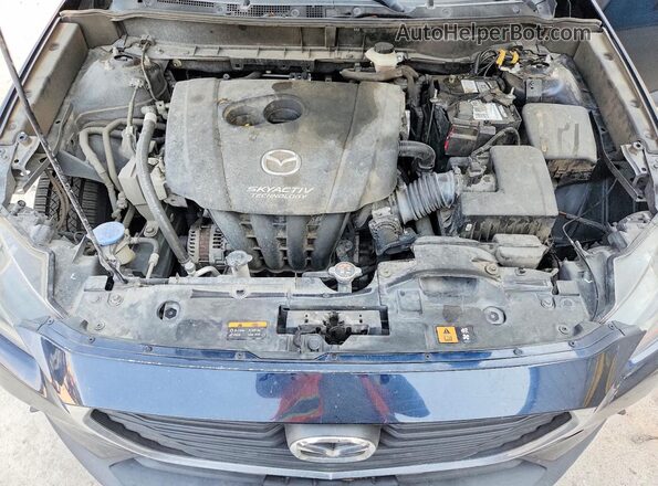 JM1DKDC75G0139367 2016 MAZDA CX-3 Blue Սալոնի հետևի տեսք