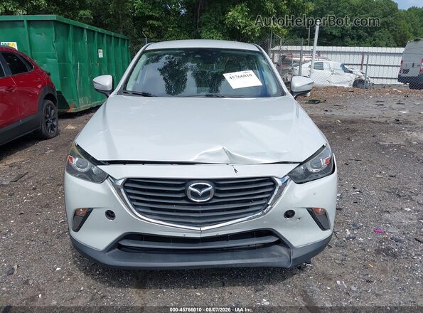 JM1DKDC76J0321702 2018 MAZDA CX-3 White Instrument cluster view