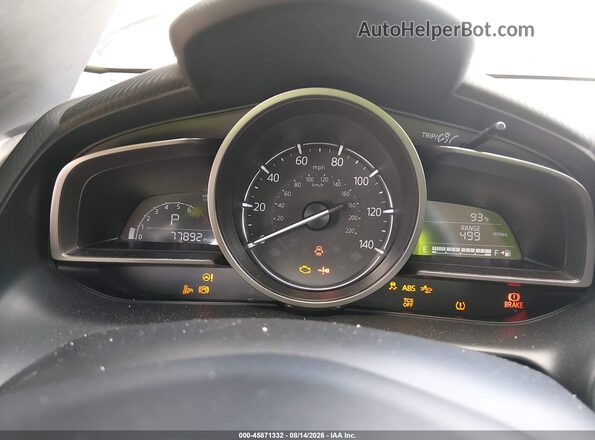JM1DKDC78K1458989 2019 MAZDA CX-3 Gray Vista de los asientos traseros