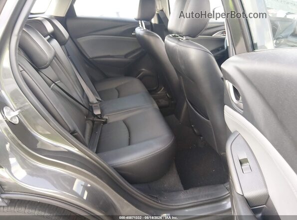 JM1DKDC78K1458989 2019 MAZDA CX-3 Gray Vista de la etiqueta del VIN