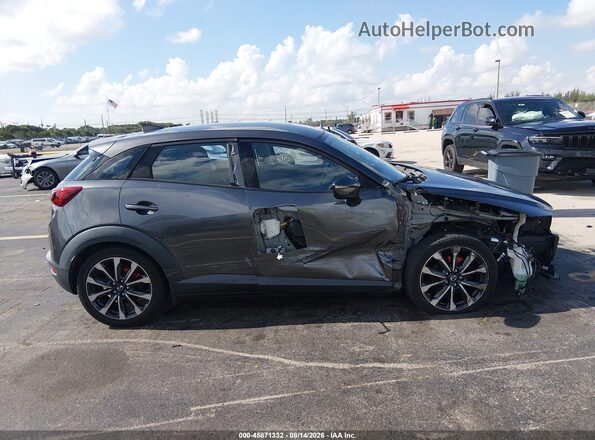 JM1DKDC78K1458989 2019 MAZDA CX-3 Gray Vista interior trasera