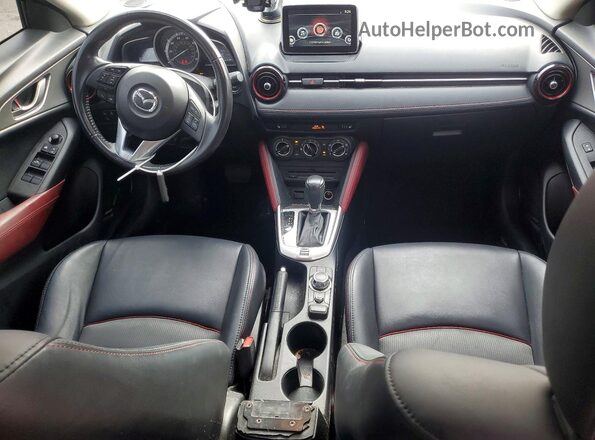 JM1DKDC7XG0127571 2016 MAZDA CX-3 Red Widok deski rozdzielczej