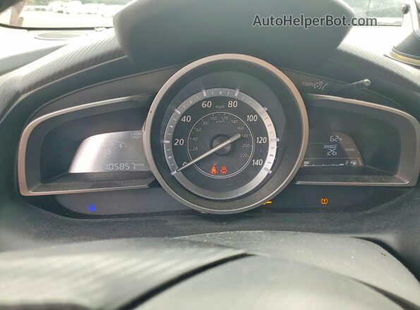 JM1DKDC7XG0127571 2016 MAZDA CX-3 Red Widok zestawu wskaźników