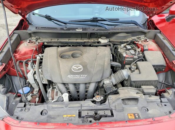 JM1DKDC7XG0127571 2016 MAZDA CX-3 Red Widok komory silnika