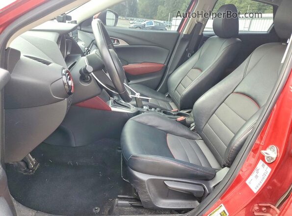 JM1DKDC7XG0127571 2016 MAZDA CX-3 Red Widok wnętrza z przodu