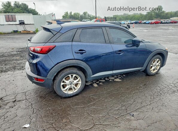 JM1DKFB70H0145995 2017 MAZDA CX-3 Blue Tył prawy